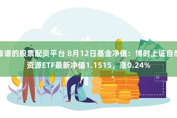 靠谱的股票配资平台 8月12日基金净值：博时上证自然资源ETF最新净值1.1515，涨0.24%