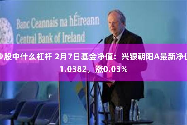 炒股中什么杠杆 2月7日基金净值：兴银朝阳A最新净值1.0382，涨0.03%