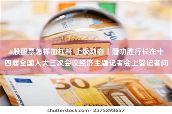 a股股票怎样加杠杆 上级动态｜潘功胜行长在十四届全国人大三次会议经济主题记者会上答记者问